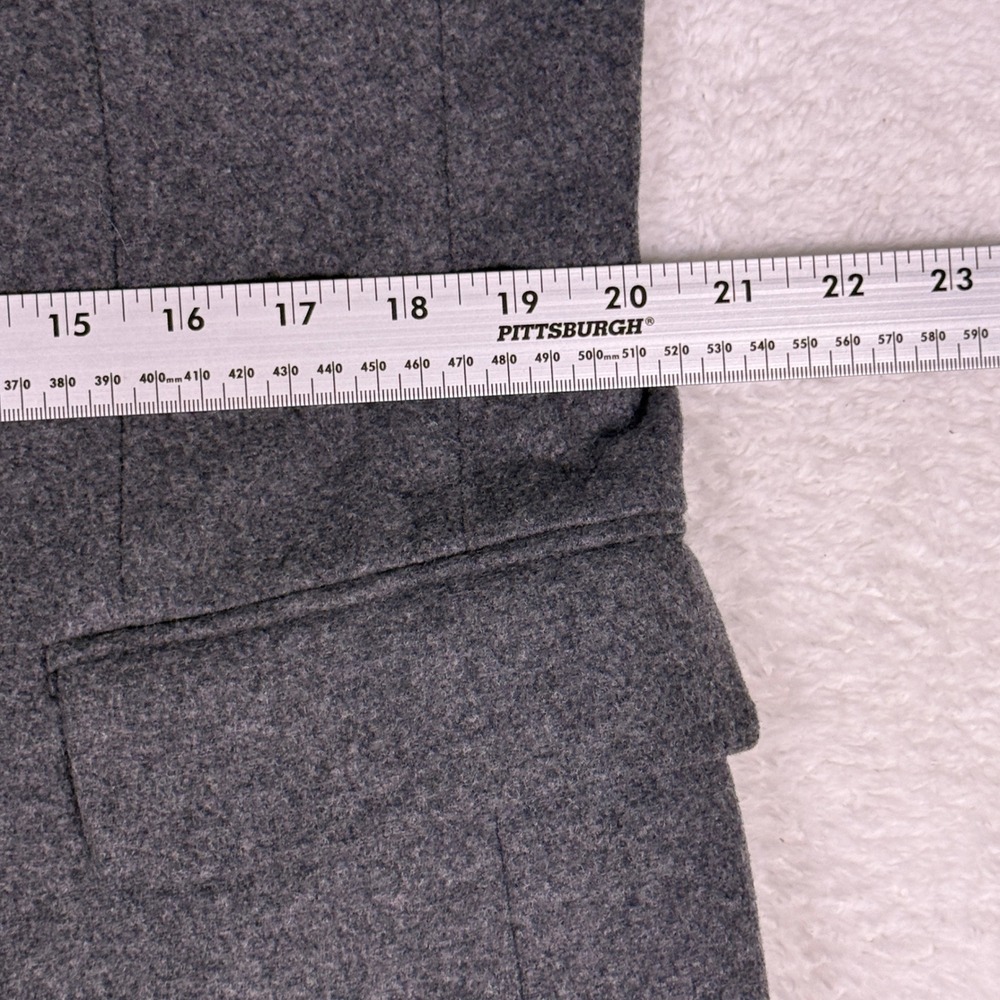 Gianfranco Ruffini Italy Collection Cashmere Blend Gray Wool Blazer R-40 - Picture 9 of 11
